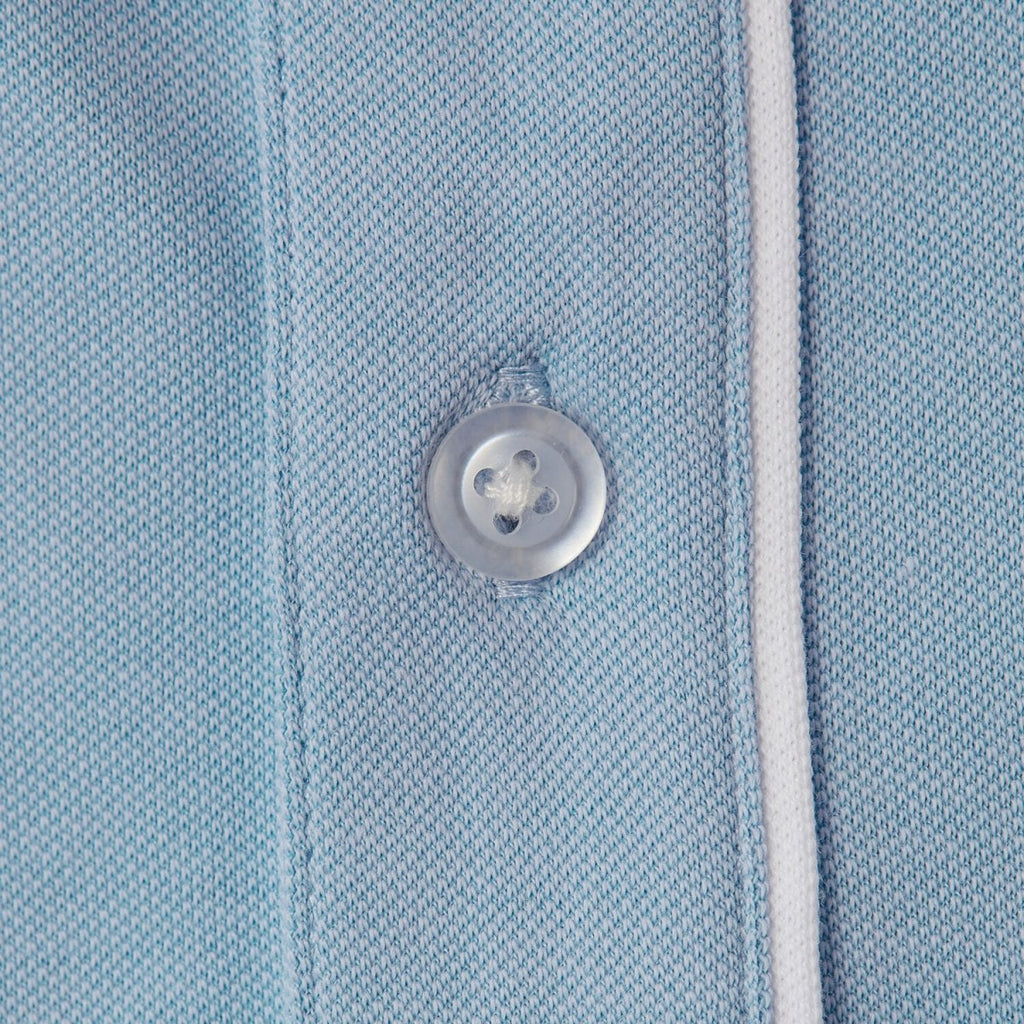 Giordano Men's Slim Fit Solid Pique Polo - Premium Polo