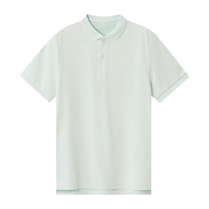 Men's Slim Fit Solid Pique Polo - Giordano
