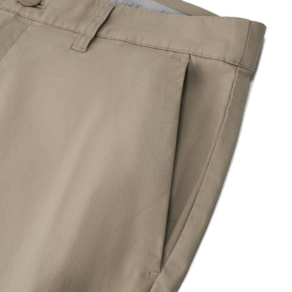 Men’S Slim Fit Stretch Twill Bermuda Shorts | Low Rise With Elastic Waist - Giordano