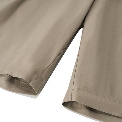 Men’S Slim Fit Stretch Twill Bermuda Shorts | Low Rise With Elastic Waist - Giordano