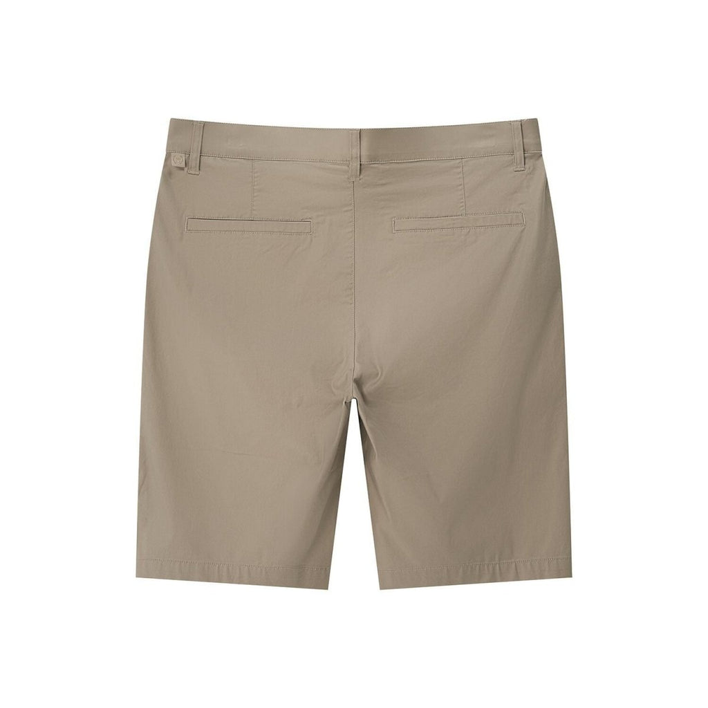 Men’S Slim Fit Stretch Twill Bermuda Shorts | Low Rise With Elastic Waist 30 - Shop Giordano