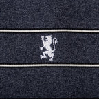 Men's Slim Fit Stripe Polo - Cotton Pique, Flat Knit Collar S - Shop Giordano