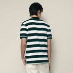 Men’S Slim Fit Striped Cotton Pique Polo Shirt | Korea Collection M - Shop Giordano