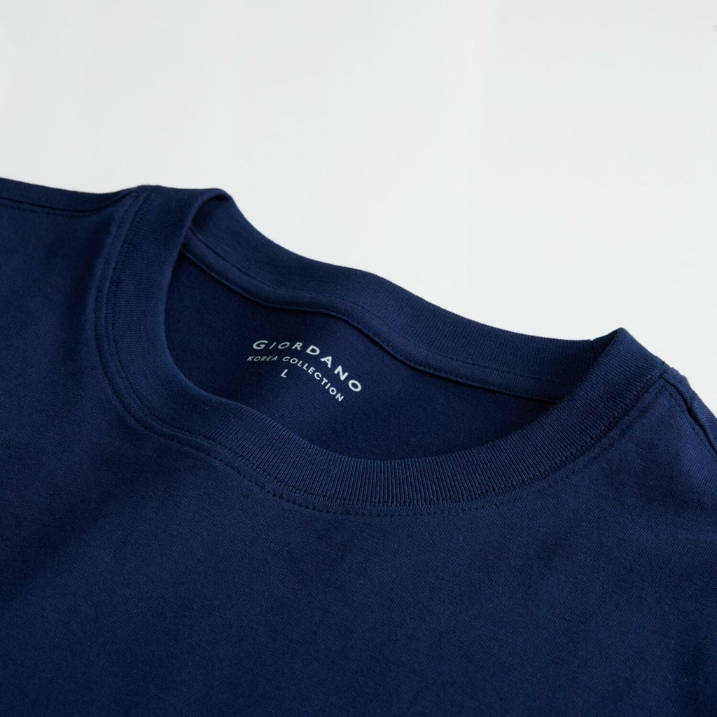 Men’S Slim Fit Tee –Lightweight & Everyday Comfort | Korea Collection S - Shop Giordano