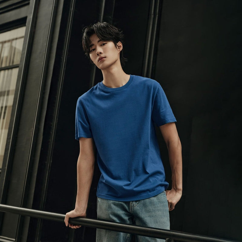 Men’S Slim Fit Tee –Lightweight & Everyday Comfort | Korea Collection S - Shop Giordano