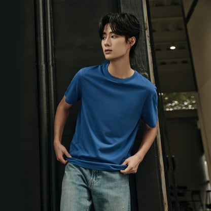 Men’S Slim Fit Tee –Lightweight & Everyday Comfort | Korea Collection - Giordano