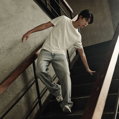 Men’S Slim Fit Tee –Lightweight & Everyday Comfort | Korea Collection - Giordano