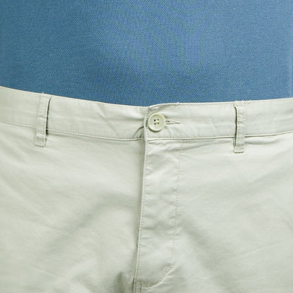 Men's Slim Fit Twill Bermuda Shorts - Giordano