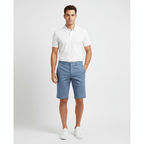 Men's Slim Fit Twill Bermuda Shorts 30 - Shop Giordano