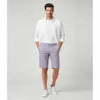 Men's Slim Fit Twill Shorts - Comfortable & Flexible 30 - Shop Giordano
