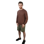 Men’S Slim Fit Waffle Henley Long Sleeve Button Tee S - Shop Giordano