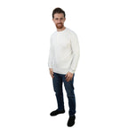 Men’S Slim Fit Waffle Henley Long Sleeve Button Tee S - Shop Giordano