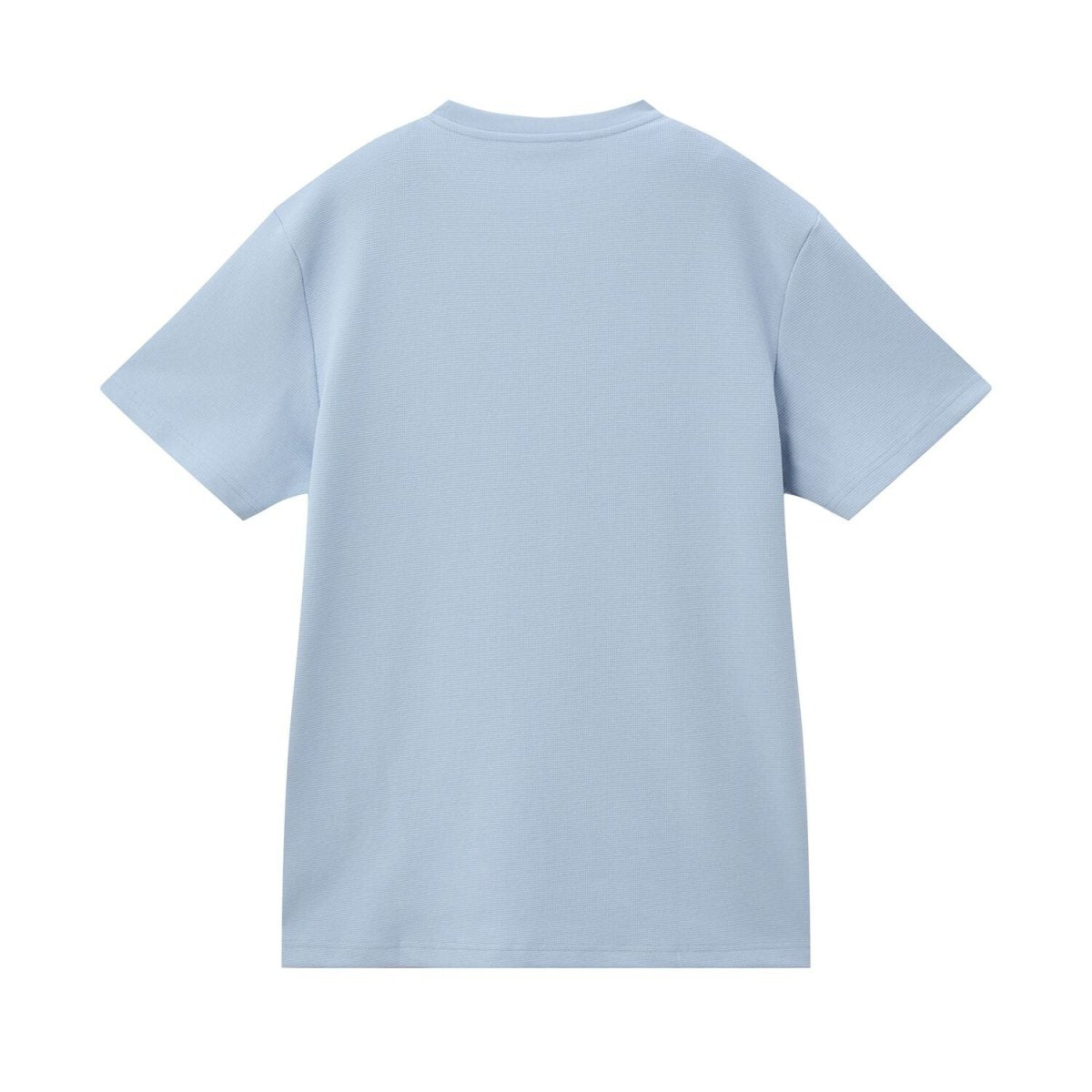 Men’S Slim Fit Waffle Knit Crew Neck Tee - Giordano