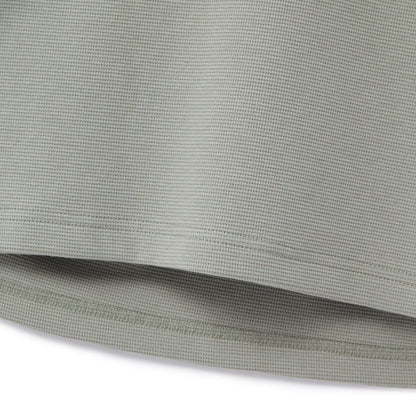 Men’S Slim Fit Waffle Knit Crew Neck Tee - Giordano