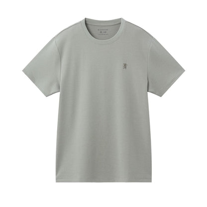 Men’S Slim Fit Waffle Knit Crew Neck Tee - Giordano