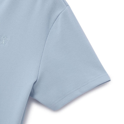 Men’S Slim Fit Waffle Knit Crew Neck Tee - Giordano