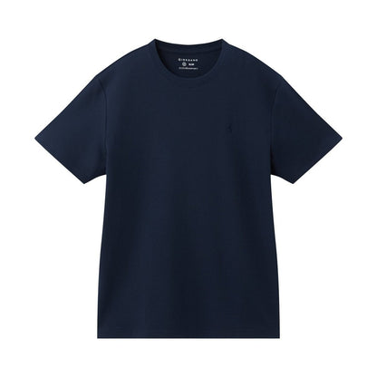 Men’S Slim Fit Waffle Knit Crew Neck Tee - Giordano