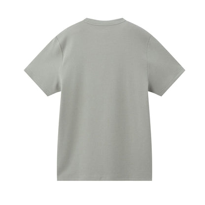 Men’S Slim Fit Waffle Knit Crew Neck Tee - Giordano