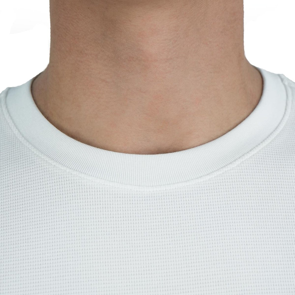 Men’S Slim Fit Waffle Knit Crew Neck Tee S - Shop Giordano