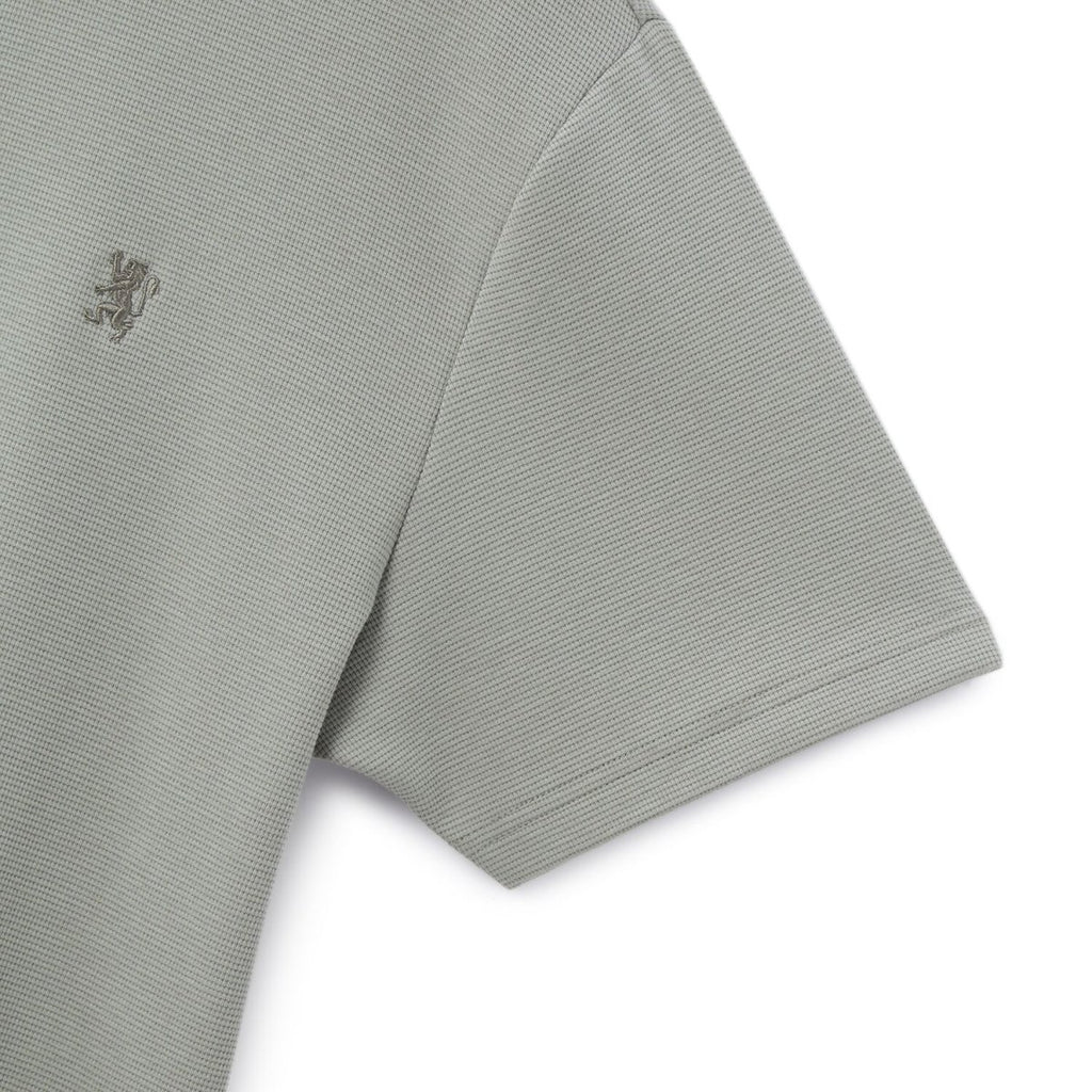 Men’S Slim Fit Waffle Knit Crew Neck Tee S - Shop Giordano