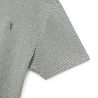 Men’S Slim Fit Waffle Knit Crew Neck Tee - Giordano