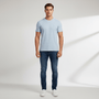 Giordano Men's Slim Fit Waffle Knit Crew Neck Tee - Premium Tee