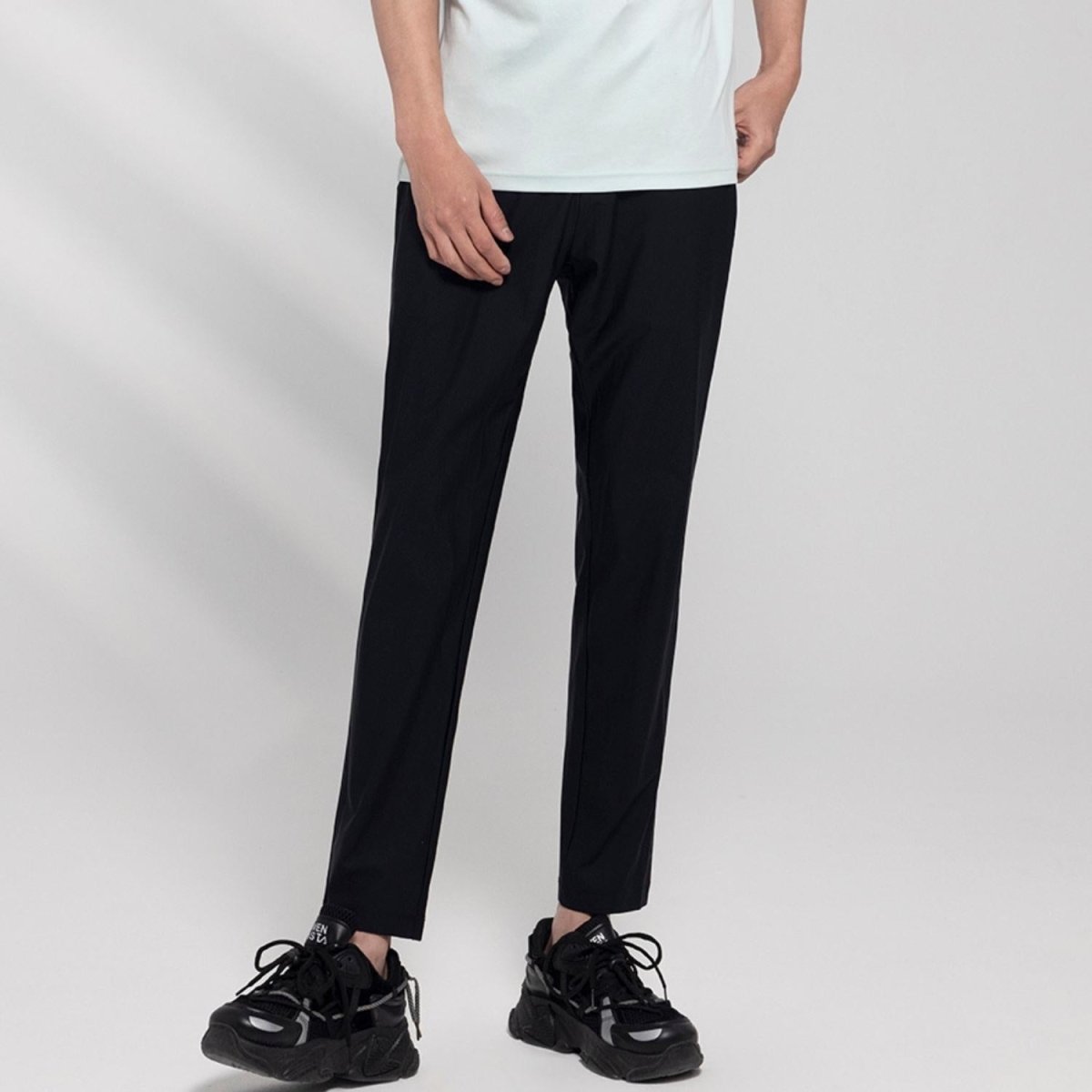 Men's Slim Fit Wrap Knit Joggers - Giordano