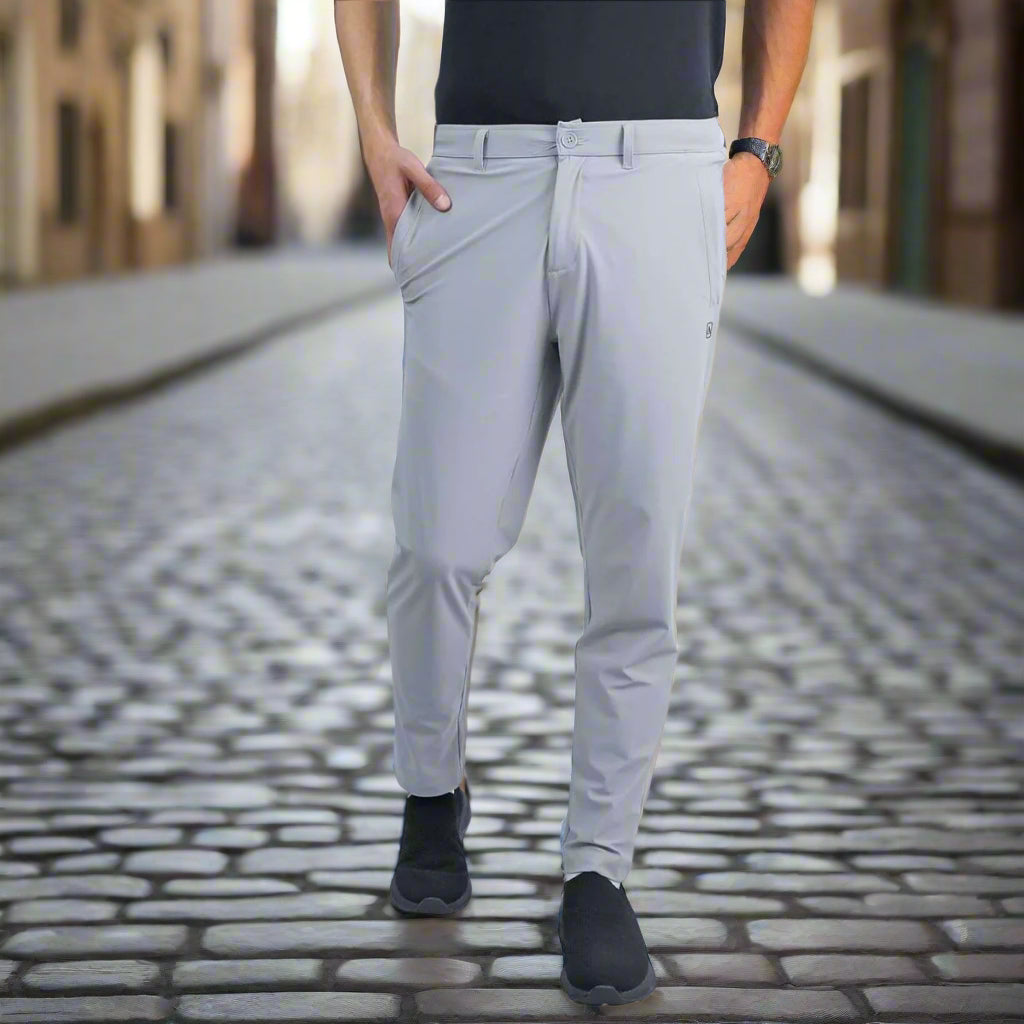 Men's Slim Fit Wrap Knit Joggers - Giordano