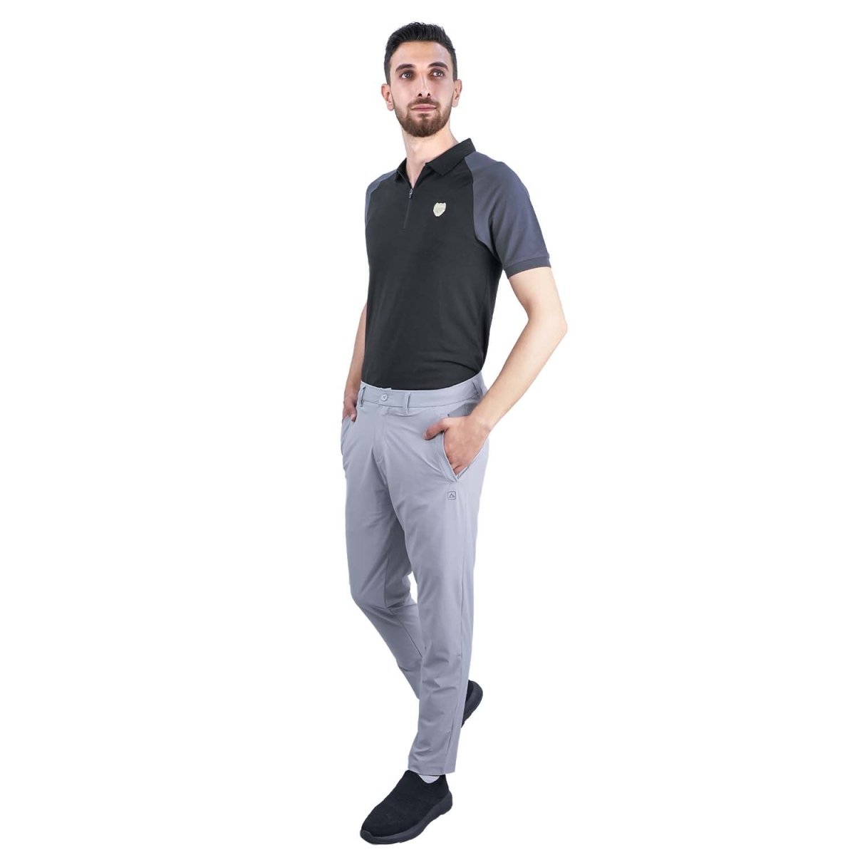 Men's Slim Fit Wrap Knit Joggers - Giordano