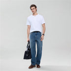 Men’S Slim Henley Short - Sleeve Button Front Tee S - Shop Giordano