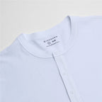 Men’S Slim Henley Short - Sleeve Button Front Tee S - Shop Giordano