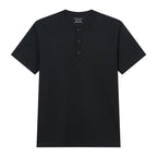 Men’S Slim Henley Short - Sleeve Button Front Tee S - Shop Giordano