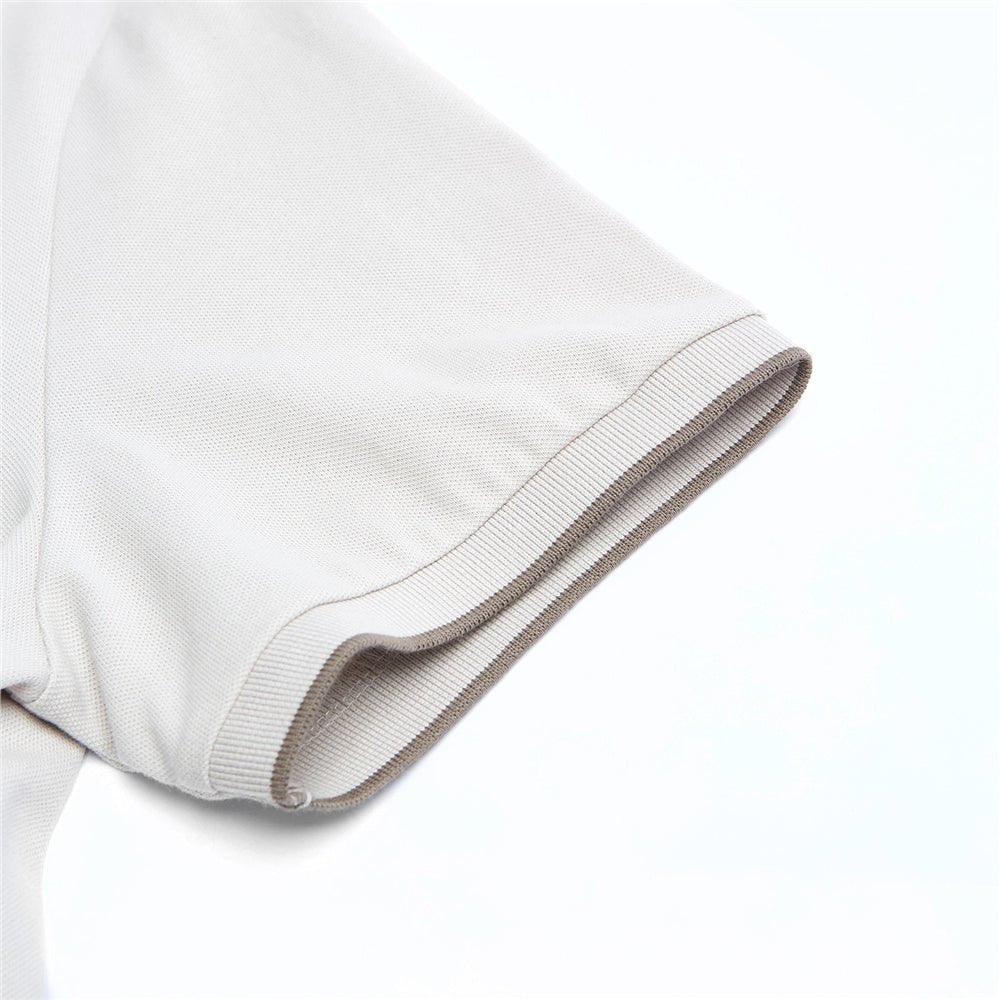 Men’S Slim Pique Solid Polo With Flat Knit Collar S - Shop Giordano