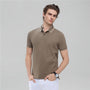 Men’S Slim Pique Solid Polo With Flat Knit Collar S - Shop Giordano