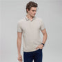 Men’S Slim Pique Solid Polo With Flat Knit Collar S - Shop Giordano