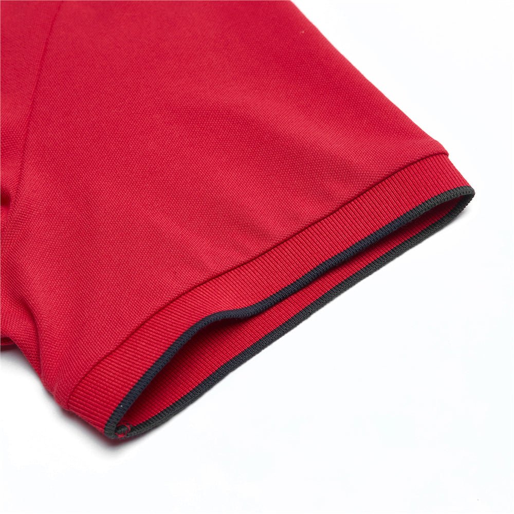 Men’S Slim Pique Solid Polo With Flat Knit Collar S - Shop Giordano