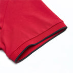 Men’S Slim Pique Solid Polo With Flat Knit Collar S - Shop Giordano