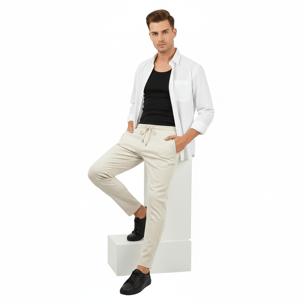 Men's Slim Straight Joggers S - Shop Giordano