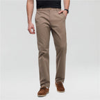 Men’S Slim Taper Stretch Cotton Khaki Pants 30 - Shop Giordano