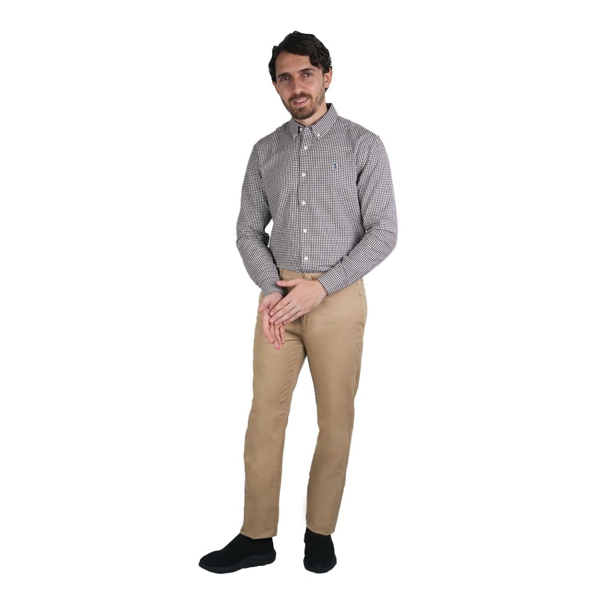 Men's Slim Taper Stretch Twill Pants 30 - Shop Giordano