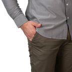 Men's Slim Taper Stretch Twill Pants 30 - Shop Giordano