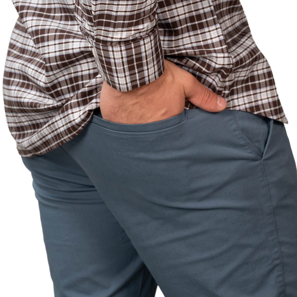 Men's Slim Taper Stretch Twill Pants 30 - Shop Giordano