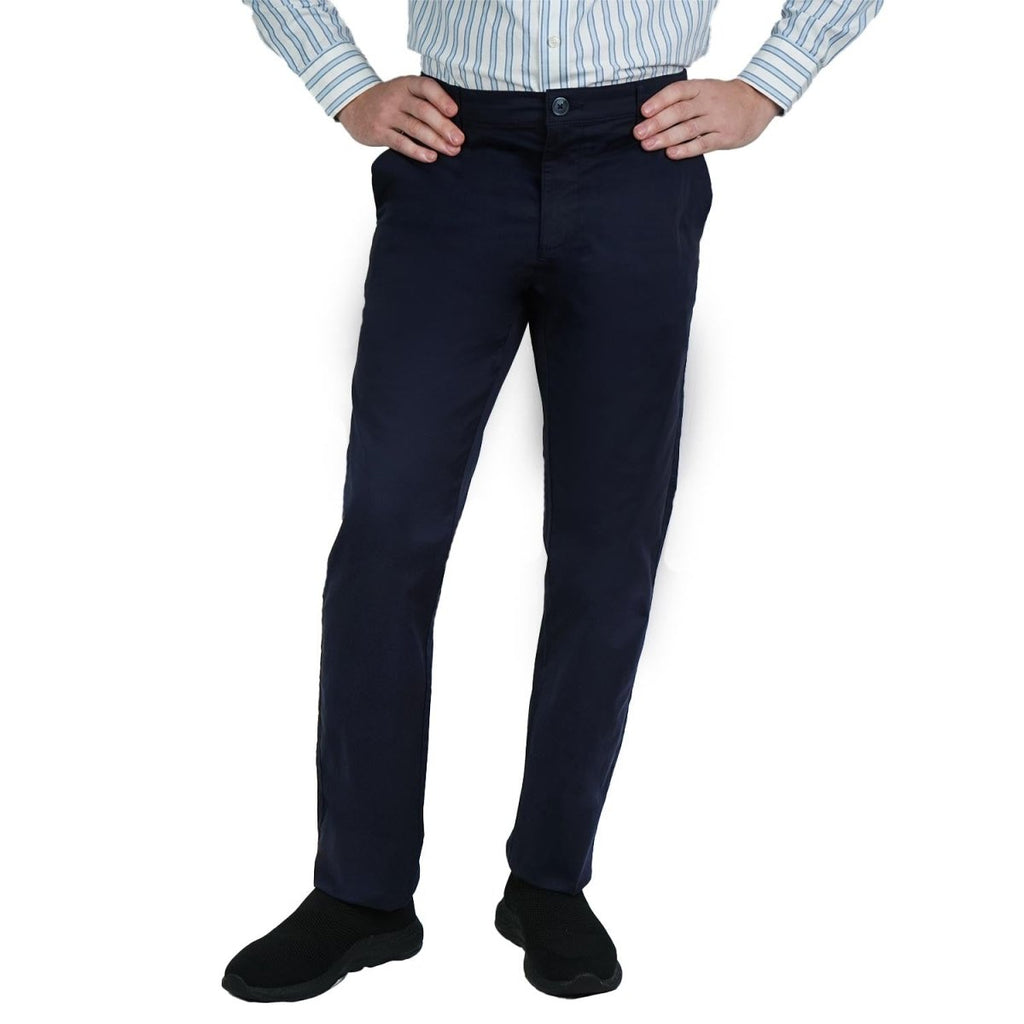 Men's Slim Taper Stretch Twill Pants 30 - Shop Giordano