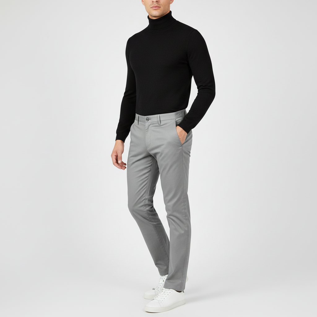Men's Slim Taper Stretch Twill Pants