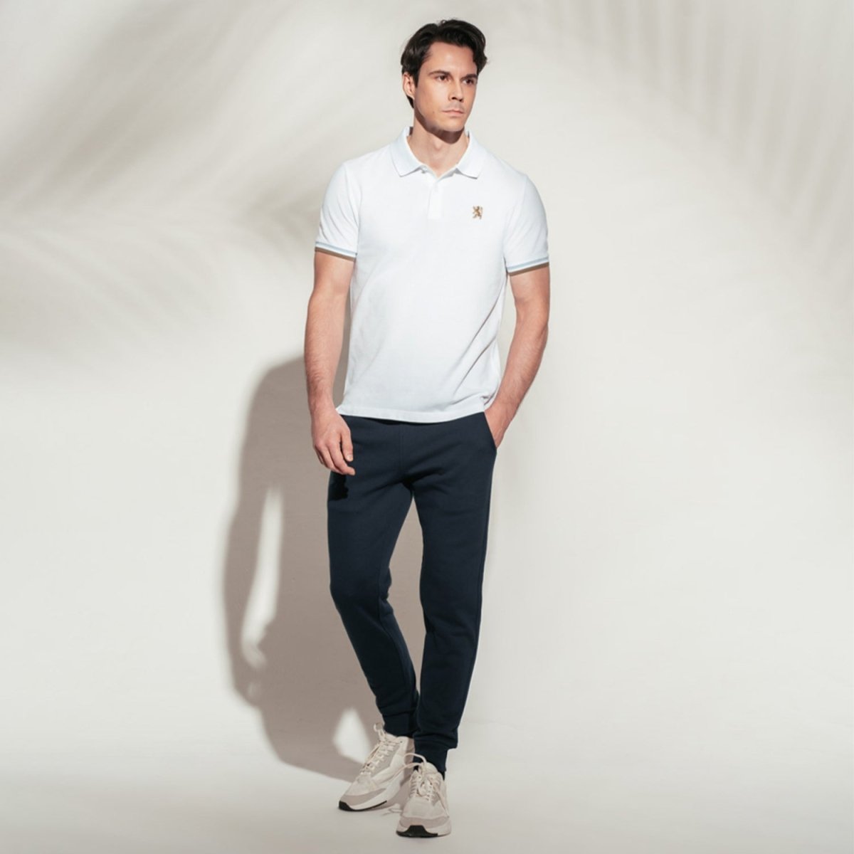 Men’S Slim Tapered Air Double Knit Joggers S - Shop Giordano