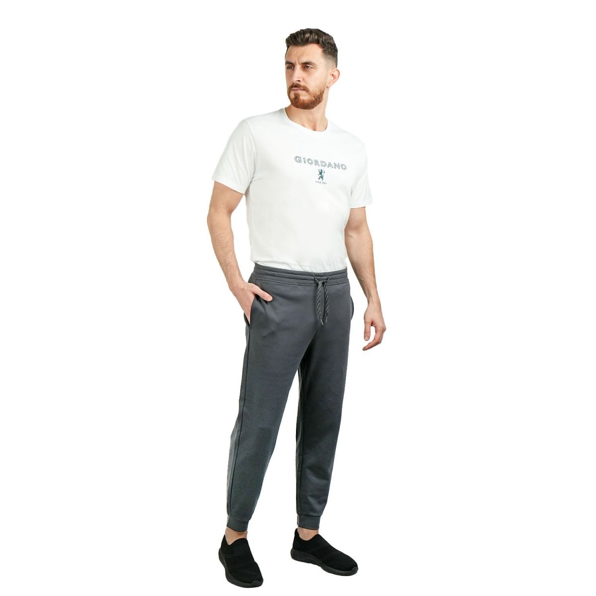 Men's Slim Tapered Fit Jogger Pants - Giordano