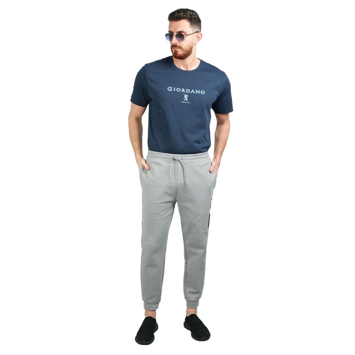 Men's Slim Tapered Fit Jogger Pants - Giordano