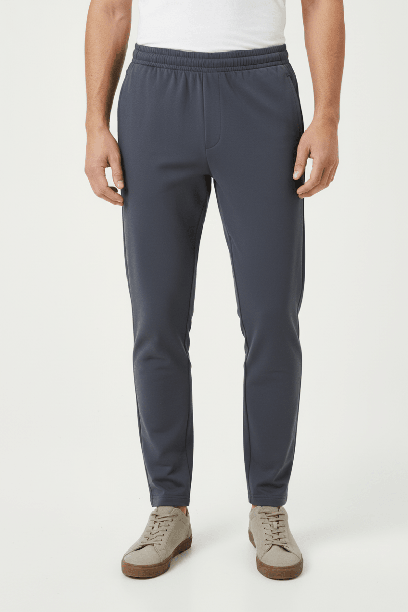 Men’s Slim Tapered Interlock Jogger With Elastic Waist S - Shop Giordano