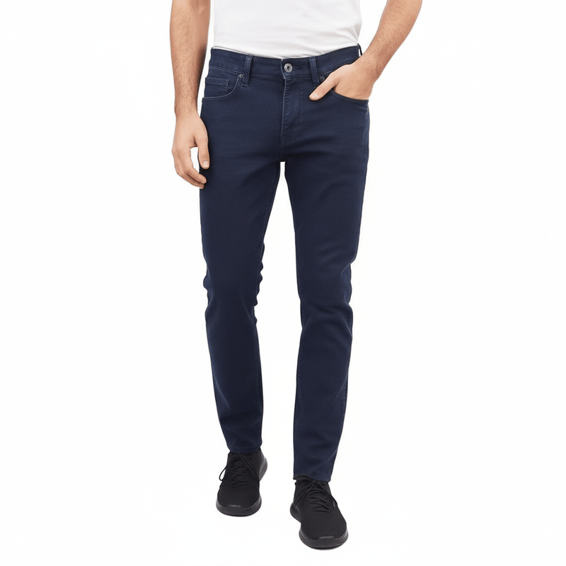 Giordano Men's Slim Tapered Jeans: Low Rise, Denim Stretch - Premium Jeans