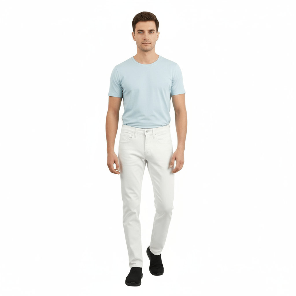 Men's Slim Tapered Jeans: Low Rise, Denim Stretch 30 - Shop Giordano